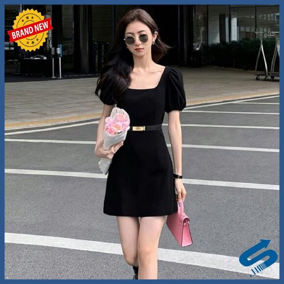 Adjustable Thin Belt with Alloy Turn Lock for Dresses and Jeans